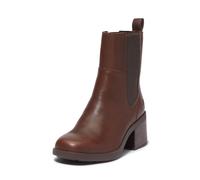 Chelseaboots TIMBERLAND "BELLEVAUXMID CHELSEA BOOT", Damen, Gr. 42, schwarz braun full grain, Leder, Schuhe Chelseaboots, Stiefelette, Winterschuhe, Ankle Boots (11436317-42) schwarz braun full grain