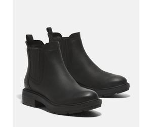 Chelseaboots TIMBERLAND "BRIMFIELDMID CHELSEA BOOT", Damen, Gr. 38, schwarz (blk full grain), Leder, Schuhe Chelseaboots, Stiefelette, Winterschuhe, Ankle Boots (30604530-38) blk full grain