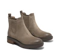 Chelseaboots TIMBERLAND "BRIMFIELDMID CHELSEA BOOT", Damen, Gr. 39,5, braun (md braun sued), Leder, Schuhe Chelseaboots, Stiefelette, Winterschuhe, Ankle Boots (54271143-39,5) md braun sued