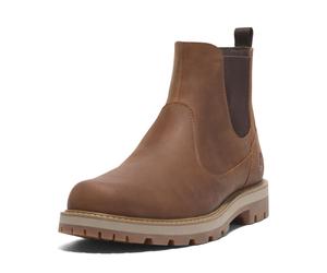 Chelseaboots TIMBERLAND "BRITTON ROADMID CHELSEA BOOT", Herren, Gr. 42, braun (rust full grain), Leder, Schuhe Chelseaboots, Stiefelette, Winterschuhe, Ankle Boots (87679731-42) rust full grain