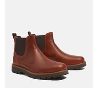 Chelseaboots TIMBERLAND "BRITTON ROADMID CHELSEA BOOT", Herren, Gr. 45, md brn f grain w dk brn, Leder, sportlich, Schuhe, Stiefelette, Winterschuhe, Ankle Boots (48319509-45) md brn f grain w dk brn
