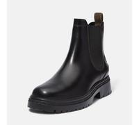 Chelseaboots TIMBERLAND "CAMBRIA VALLEYMID CHELSEA BOOT", Damen, Gr. 41,5, schwarz full grain, Leder, Schuhe Chelseaboots, Stiefelette, Winterschuhe, Ankle Boots (76117806-41,5) schwarz full grain