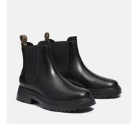 Chelseaboots TIMBERLAND "CAMBRIA VALLEYMID CHELSEA BOOT", Damen, Gr. 41, schwarz (schwarz full grain), Leder, Schuhe Chelseaboots, Stiefelette, Winterschuhe, Ankle Boots (76117806-41) schwarz full gra