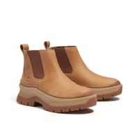 Chelseaboots TIMBERLAND "ROXIE LANEMID CHELSEA BOOT", Damen, Gr. 37,5, medium braun full grain, Leder, Schuhe Chelseaboots, Stiefelette, Winterschuhe, Ankle Boots (40642337-37,5) medium braun full gra