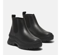 Chelseaboots TIMBERLAND "ROXIE LANEMID CHELSEA BOOT", Damen, Gr. 38,5, schwarz (schwarz full grain), Leder, Schuhe Chelseaboots, Stiefelette, Winterschuhe, Ankle Boots (84975562-38,5) schwarz full gra