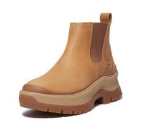 Chelseaboots TIMBERLAND "ROXIE LANEMID CHELSEA BOOT", Damen, Gr. 41,5, braun (medium braun full grain), Leder, Schuhe Chelseaboots, Stiefelette, Winterschuhe, Ankle Boots (40642337-41,5) medium braun