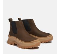 Chelseaboots TIMBERLAND "ROXIE LANEMID CHELSEA BOOT", Damen, Gr. 41, schwarz braun nubuck, Leder, Schuhe Chelseaboots, Stiefelette, Winterschuhe, Ankle Boots (21992352-41) schwarz braun nubuck