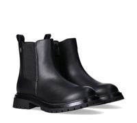 Chelseaboots TOMMY HILFIGER, Mädchen, Gr. 37, schwarz, Polyester, Synthetik, Schuhe Chelseaboots, Chunky Boots mit Warmfutter (21914159-37) schwarz