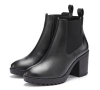 Chelseaboots VIVANCE Gr. 36, schwarz Damen Schuhe Chelseaboots Ankleboots Stiefelette Schlupfboots (97229626-36) schwarz