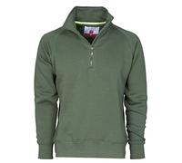 CHEMAGLIETTE! Payper Miami + Arbeitsjacke aus Baumwolle mit halbem Reißverschluss, PayperMiami2_Verde_L, Beige, PayperMiami2_Verde_L L