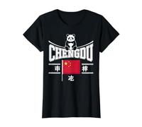 Chengdu Travel City Erkunden Panda Berge Preisgünstiges Grafik-T-Shirt