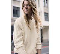 Street One Studio Frauen Chenille Pullover in Beige, Gr: 42