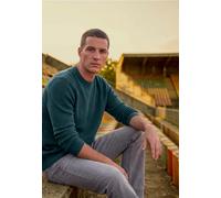 Chenille Pullover mit Rundhals