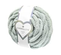 Rico Design Chenille-Garn Chenillove Super Big – superdickes Garn, 300 g/36 m, Salbei