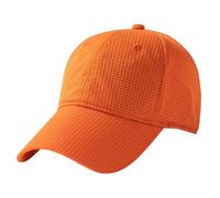 CHENSHI Baseball Cap Atmungsaktive Schnell Trocknende Athletische Mesh Long Peak Sommer Snapback Hüte Für Männer Und Frauen Großkopfgrößen 55-65cm Sun Prot-orange-Head 60-65cm