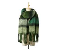 CHENZKBD Damen Schal Warm Winterschal Für Männer Und Frauen, Ultra-weiche Luxuriöse Kaschmirstruktur Frauen-grün