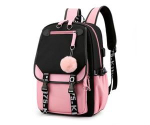 CHENZKBD Rucksack Damen Neue Männer Oxford -Stoff -Rucksack Großer Kapazität Student Outdoor Rucksack Mode Casual Women's Rucksack-g