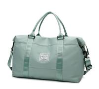 CHENZKBD Rucksack Damen Reisetasche wasserdichte Sportfitnessbeutel Freizeit -umhängetasche Großer Kapazität Outdoor Reisetasche-grün-klein