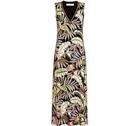 Cherie Line Damen Kleid mit V-Ausschnitt bunt 46 2271111,bunt, 46