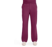 CHEROKEE Herren Signature Elastic Waist - Pantaln Mdico Exclusivo Con Cintura Elstica 4. Hose With El medical scrubs pants, Wein, L EU
