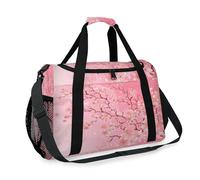 Cherry Blossom Reisetasche für Mädchen, Jungen, Damen, Herren, Kirschblüten, Wochenende, Übernachtung, Schultertasche, Handtasche, für Reisen, Sport, Fitnessstudio