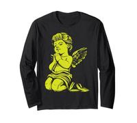 Cherub - Niedlicher Baby-Engel Christian - Kirche, Amor - Golden Langarmshirt