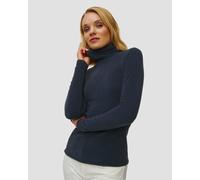 Chervo Traffic Rollkragenpullover Aus Fleece Für Damen T0303-599 Dunkelblau S