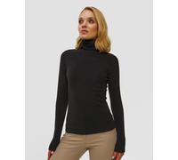 Chervo Traffic Rollkragenpullover Aus Fleece Für Damen T0303-999 Schwarz XS