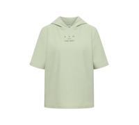 Chest Print Hoody Shirt M