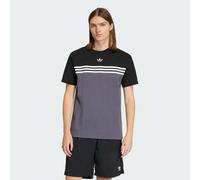 Adidas Originals Chest Stripes Kurzarm-t-shirt XS Aurora Onix / Black