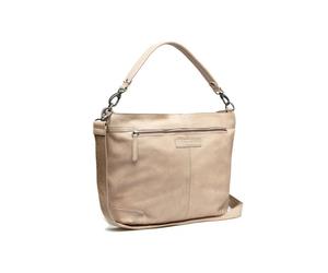 Chesterfield Leder Umhängetasche Bolivia beige