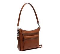 Chesterfield Leder Umhängetasche Ronda cognac