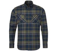 Chevalier Hemd Willow 2 | Weicher Baumwollflanell. Druckknopffrontleiste. 2 Brusttaschen, eine mit Patte und eine mit Reißverschluss.