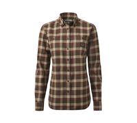 Chevalier Heron Flanellhemd Damen, 46W, Holly Green Checked