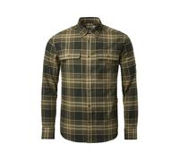 Chevalier Men's Heron Flannel Shirt Evergreen Checked XL