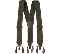 Chevalier Hosenträger Logo Oliv grün