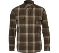Chevalier Axe Overshirt Men Timber Brown Checked L