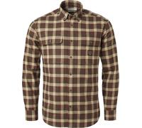 Chevalier Men's Heron Flannel Shirt Holly Green Checked S