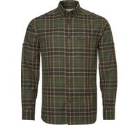 Chevalier Men's Teal Light Flannel Shirt Hemlock Green Checked XXL