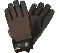 Chevalier Men's Windblocker Shooting Gloves Leather Brown 10