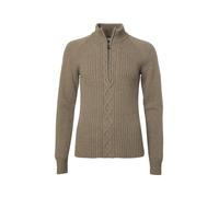 Chevalier Stella Half Zip Wool Pullover Damen Saddle Brown 36W