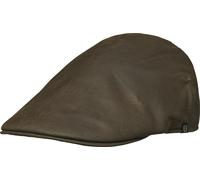 Chevalier Unisex Torre Sixpence Cap Leather Brown 60