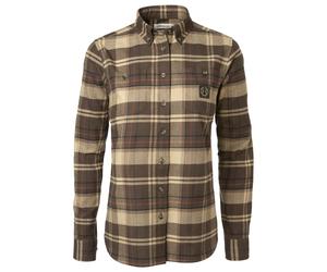 Chevalier - Women's Heron Flannel Shirt - Hemd, Gr. S 38, braun (SoilBrownChecked)