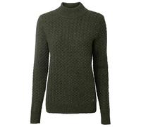Chevalier - Women's Minley Mockneck Wool Pullover - Wollpullover, Gr. L 46, oliv (DarkGreen)