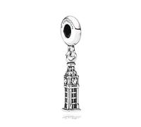 CHEYLIZI 925 Sterling Silber Perle Big Ben Anhänger Charm Fit Mode Frauen Pandora Armband Armreif Geschenk DIY Schmuck