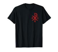 Chi Rho Alpha Omega - Frühes christliches Symbol T-Shirt