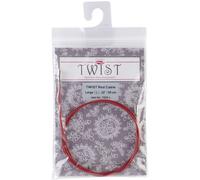 CHIAOGOO 22 Zoll Twist Lace Austauschbare Kabel Gro Rot