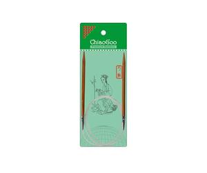 ChiaoGoo Circular needle bamboo 80cm 10.00mm patina - 1pc