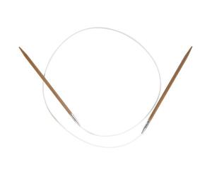 ChiaoGoo Circular needle bamboo 80cm 3.50mm patina - 1pc