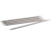 ChiaoGoo Double Point Edelstahl Stricknadeln 6 5/pkg-Size 9/5,5 mm, andere, Mehrfarbig